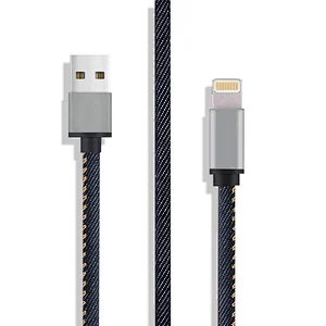 wholesale china 8 pin PU leather coil fast usb phone charger cable  for iphone 6