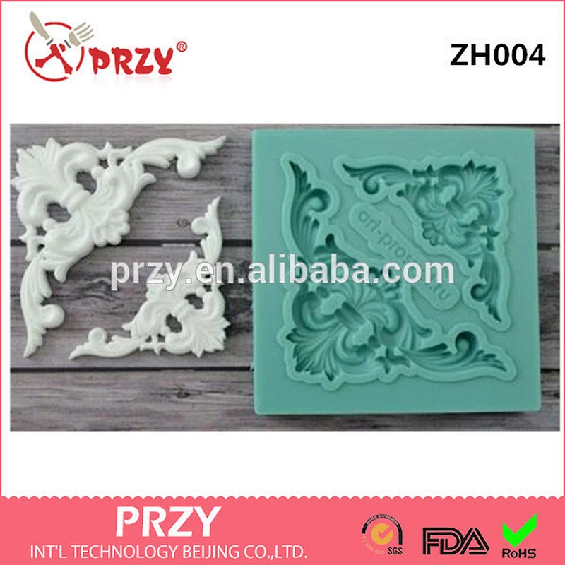 Food grade silicone cake mold best quality fondant cake mold silicone mold for cake decoration