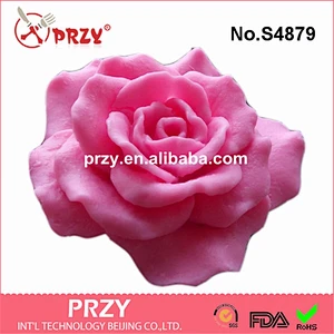 Flexible Resin Mold 3d Silicone Rose Mold Flowers Botanical Custom Soap Mold