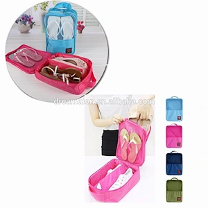 Travel Shoes Box Pouch Storage Enfoldment Waterproof Organizer Bag Portable