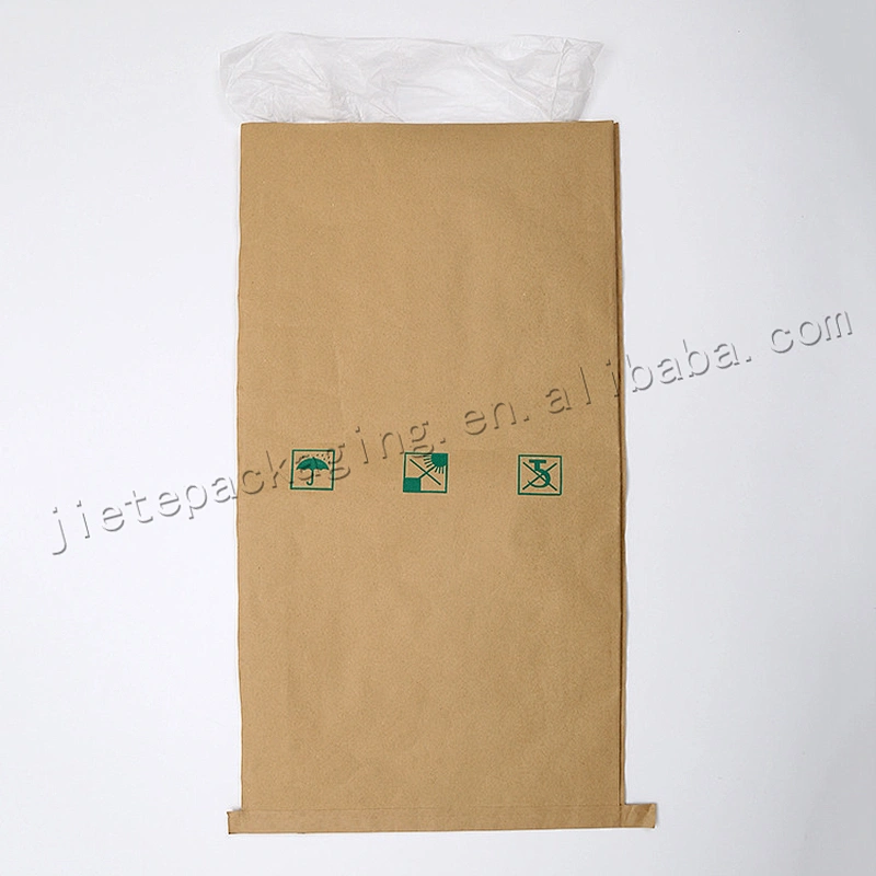 25kg kraft paper plastic compound cement bag for bitumen,mortar,gypsum, lime
