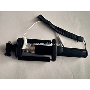 Handheld Telescopic Mini Folded Selfie Stick With Cable