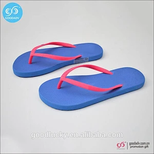 2017 wholesale cheap stock slipper PVC strap eva beach flip flop fashion men/lady slipper
