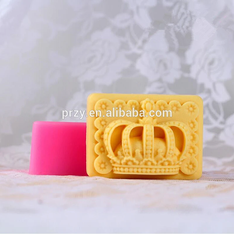 DIY crown silicone soap mold decorative soap mold
