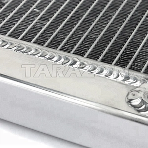 Curved aluminium motorcycle radiator for Suzuki GSX1300 HAYABUSA