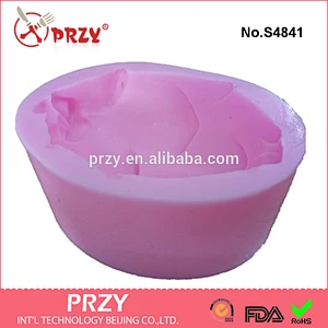 S4841 dragon fruit silicone soap mold 3D soap mould chocolate mold decorating cake tools