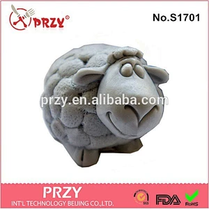 3d silicone sheep soap mold/silicone animal soap molds