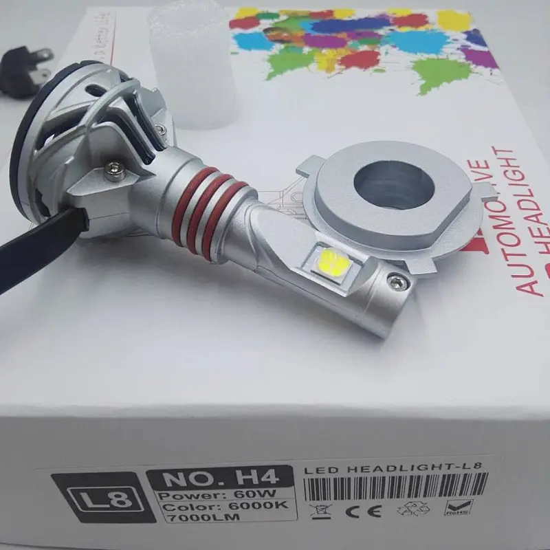 G8 V8 V9 Lujia car accessories 60W led kit 4300K 6000K XHP70 7000lm L8 H4 led headlight bulbs