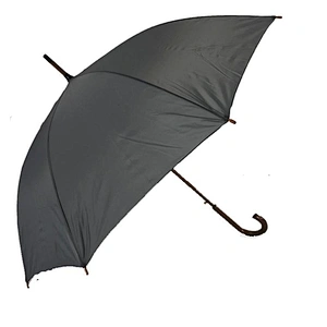 2018夏のホット販売8ribs大人のための防水半自動防雨木製のハンドルの傘