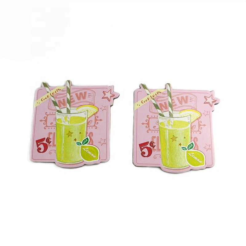 Customized Promotion Cheap Square Circle Coaster ,Printed cup mat