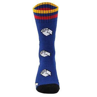 Wholesale custom fashion colorful happy cotton socks