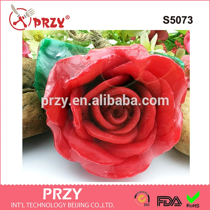S5073 rose silicone molds for soap handmade soap mold silicone flower mold