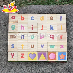 2018 großhandel baby holzspielblock puzzle lustige kinder holzspielblock puzzle pädagogisches spielblock puzzle W13A110