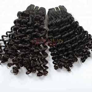 Fayuan Top Sale 100% Virgin Remy Human Hair Extension Chinese Mongolian Peruvian Curly Weave