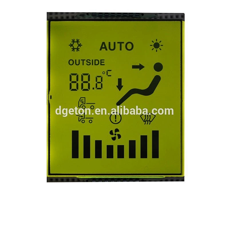 transparent auo Car instrument LCD panel