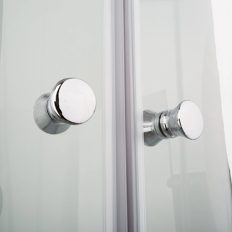 House Use 6mm Tempered Glass Price Circular Shower Enclosure