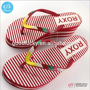 Guangdong supply wholesale cheap wedge slipper fashion women slipper