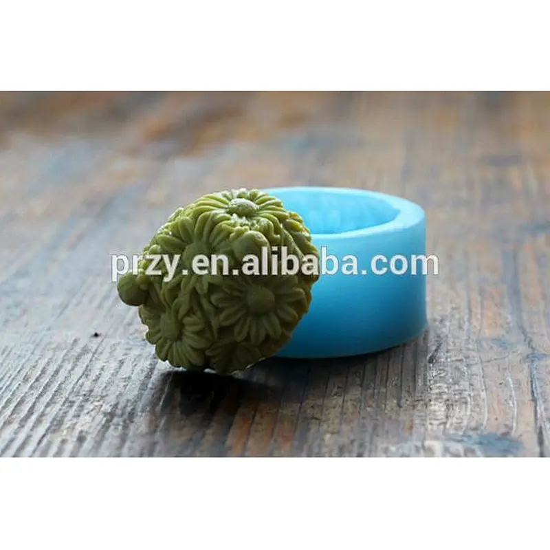 DIY soap mold flowers silicone mold chocolate moulds