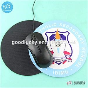 Guangzhou supply customized rubber paper mouse pad logo printed mousepad with calendar