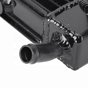 Universal motorcycle water radiator For Suzuki GSR400 GSR600 2006-2016