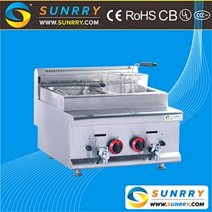 Gas Commercial Fryer Countertop Industrial Machine for Frying Potato (SY-TF600TB SUNRRY)