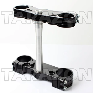CNC billet adjustable pitbike triple clamp for Honda