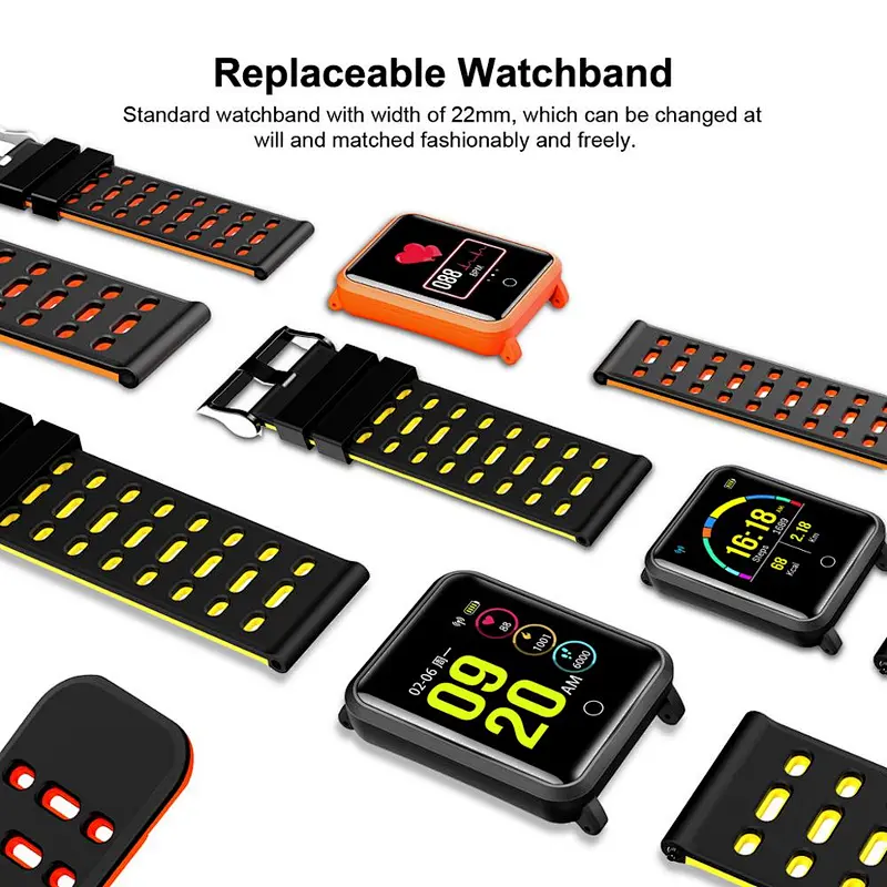 New healthy style programmable smart bracelet wholesale smart watch bracelet for android and ios
