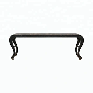 chinese antique oriental solid wood old side altar table