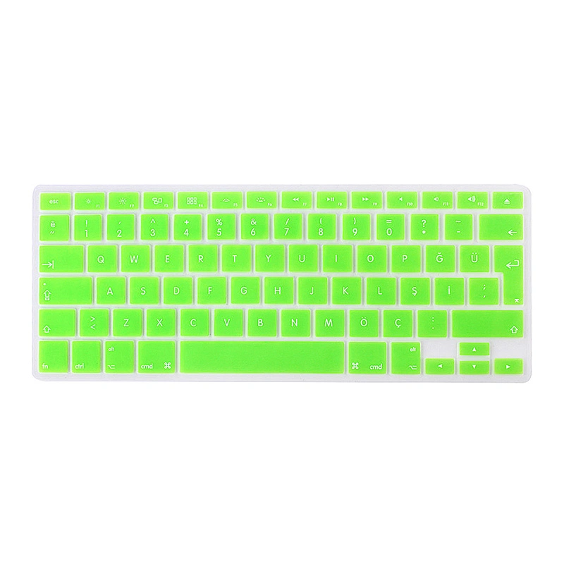 anti-dust keyboard cover custom Silicone laptop turkish language keyboard covers For Macbook Air Keyboard Cover A1932