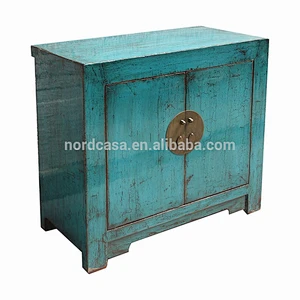chinese wholesale furniture 2 door shinny cabinet