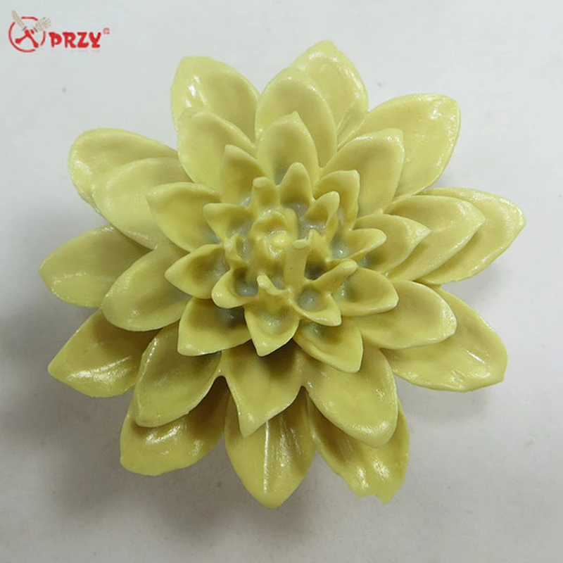 Lotus Fondant soap mold HC0007decorative Cake mould Silicone fondant flower Candle molds