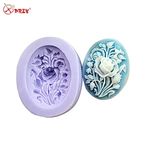Rose Bouquet Fondant mold Manual DIY Cake Decoration mould Chocolate Candy Silicone molds