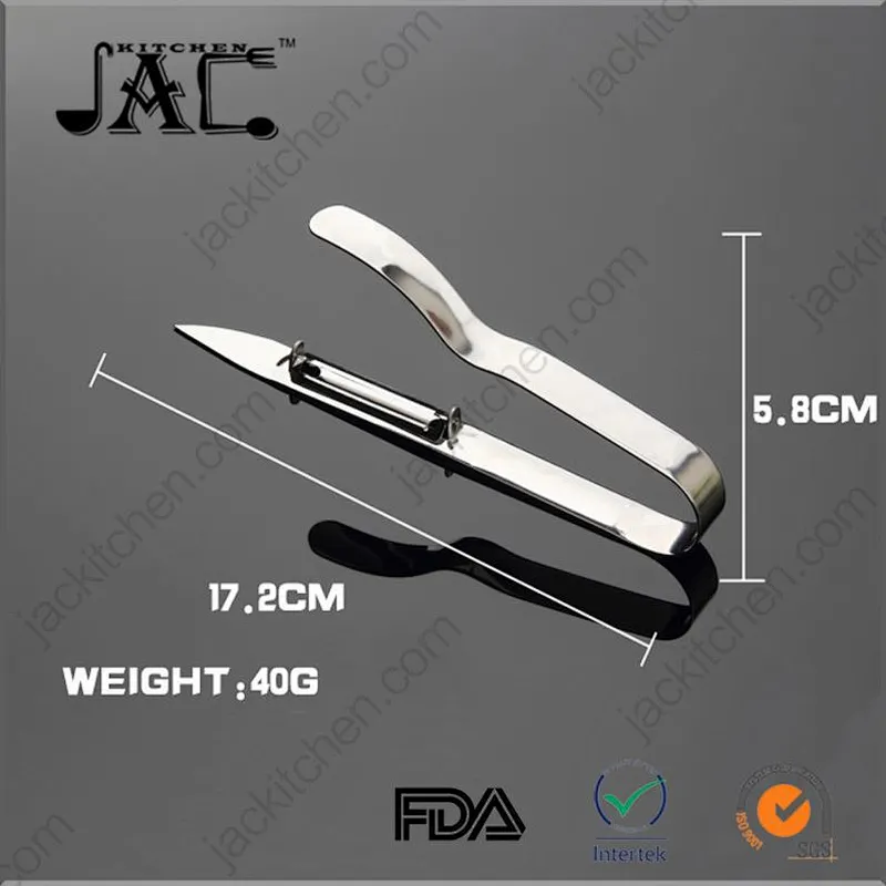 Home & Garden Convenient Stainless Steel 3-Piece Peeler Set