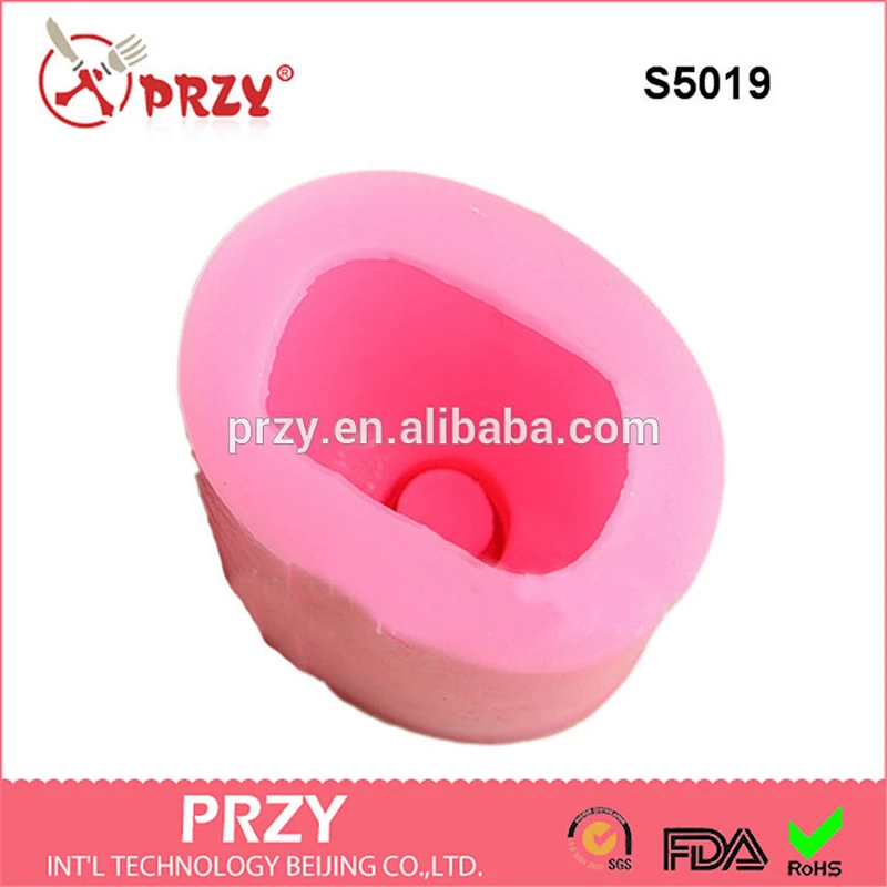Bottle 3d silicone soap molds food grade silicone molds handmade silicone soap molds