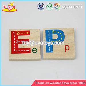 Wholesale educational kids wooden count toy baby preschool teaching aid wooden count toy W12E001