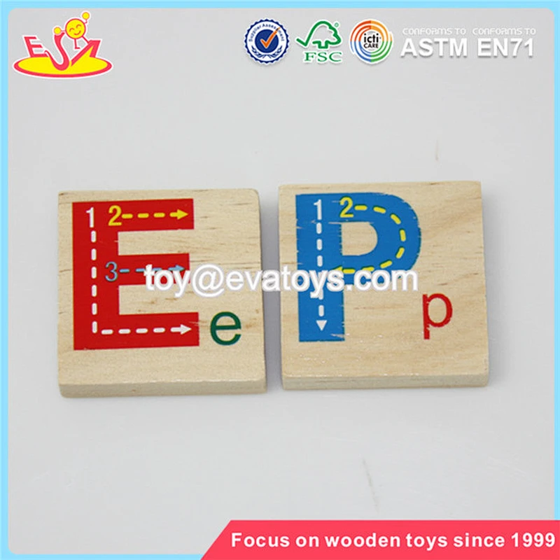 Wholesale educational kids wooden count toy baby preschool teaching aid wooden count toy W12E001