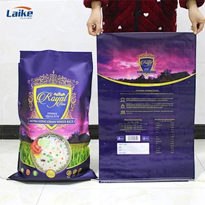 BOPP laminated PP woven bag for packing wheat flour