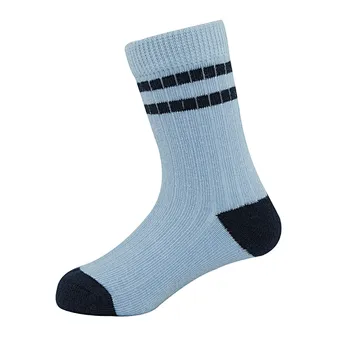 High Quality Baby Infant Organic Cotton Rib Socks