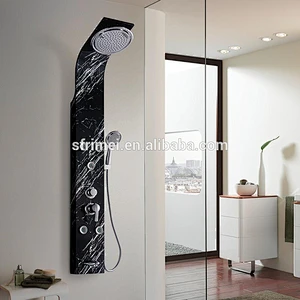 Professional manufacturer led stainless steel shower panel thermostatic
