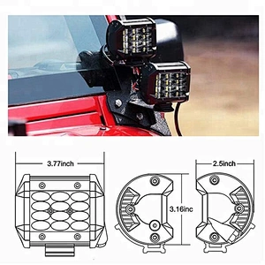 Wholesale12V 24V Quad Row 4