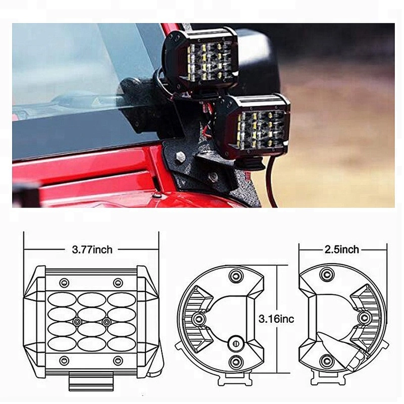 Wholesale12V 24V Quad Row 4