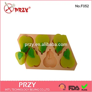 fruit shaped fondant mold / modelin pears shaped silicone mold cakes