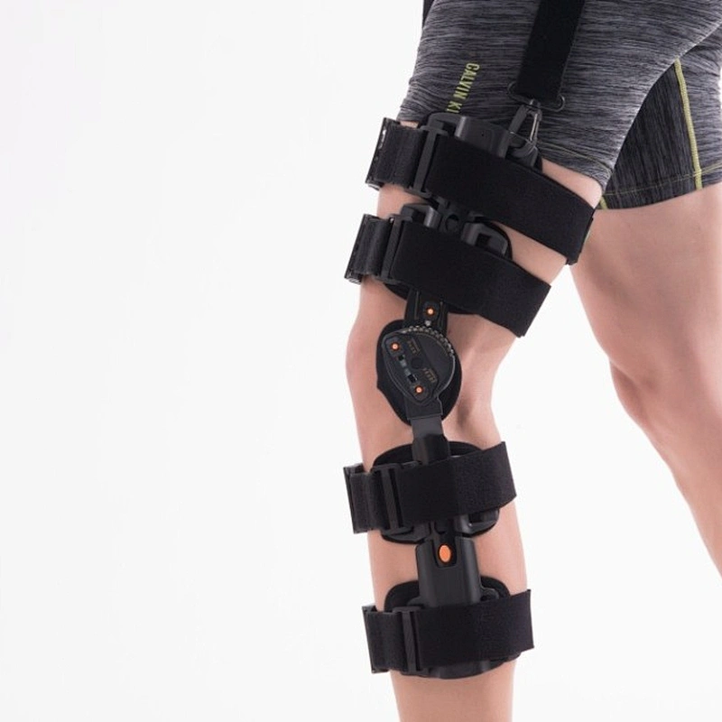 Adjustable Post-OP Adjustable  Knee Protector Leg Brace Orthopedic