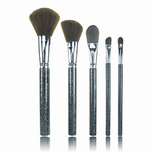 2018 professional makeup brush set with 5pcs hot selling private label makeup brushes