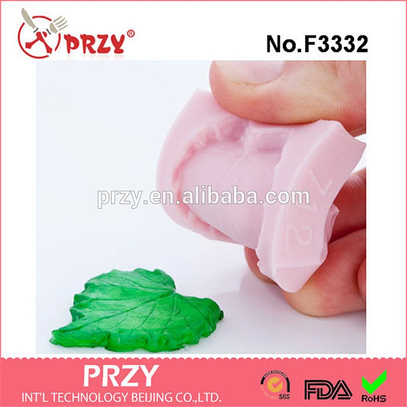 F3332 Silicone Leaf Mold leaf cake mold leaf decoration tool mold