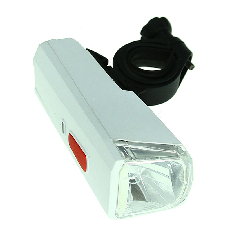 Hot sales rechargeable 1W LED bicycle light Front light with USB charge torch