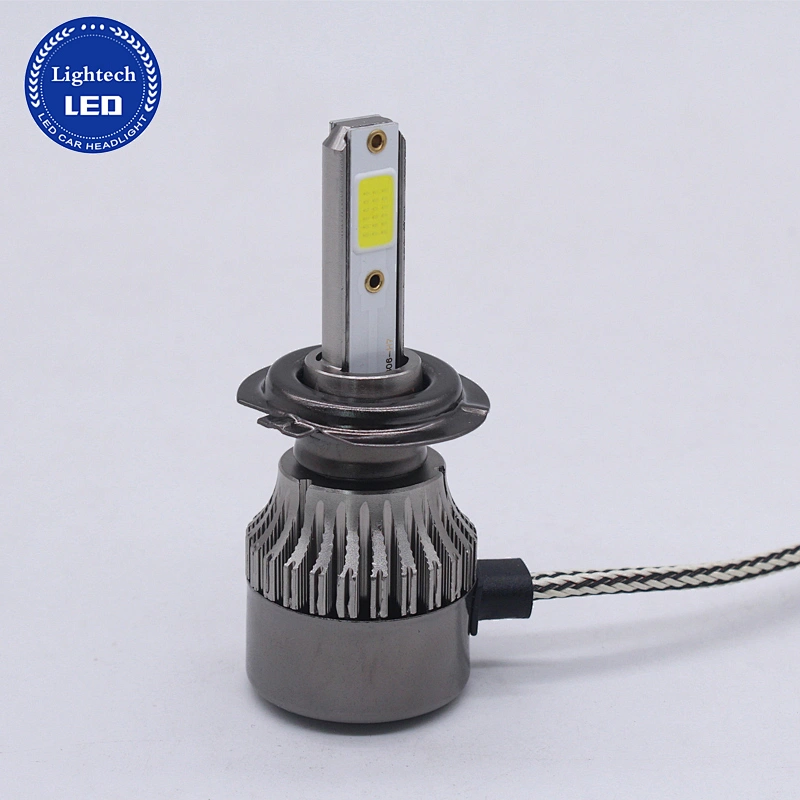 Lightech k3 COB Led Car Bulb H1 H3 H7 H8 H9 H11 H13 Led Headlight With Fan