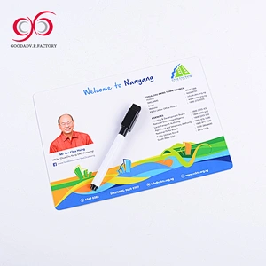 GOODADV custom kids whiteboard fridge magnet magnetic whiteboard stick on fridge
