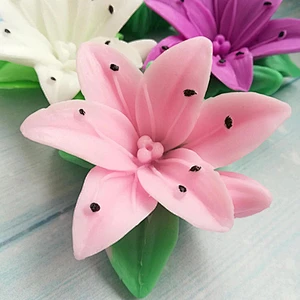 Silicone soap mold Wedding Flower Bridal Shower Mother Day gift