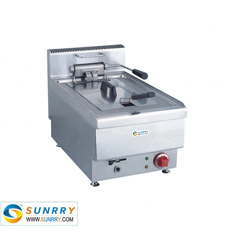 Commercial Deep Fat Fryer 12.5 Liters Home Deep Fryer Potato Chips Machine (SY-TF400A SUNRRY)